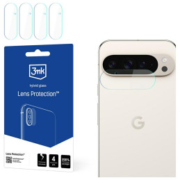 Szkło na obiektyw aparatu 3mk Lens Protection do Google Pixel 9 Pro XL, 4szt