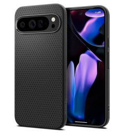 Etui Spigen Liquid Air do Google Pixel 9 Pro XL, czarny matowy