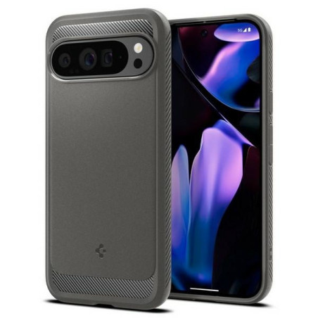 Etui Spigen Rugged Armor do Google Pixel 9 Pro XL marble grey/szary