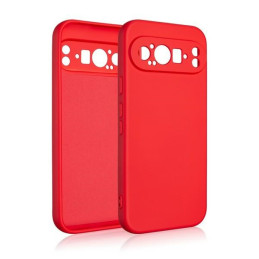 Etui Beline Silicone do Google Pixel 9 Pro czerwone