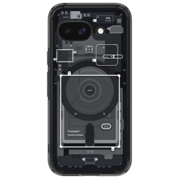 Etui Spigen Ultra Hybrid MAG do Google Pixel 9A,  czarne (zero one)