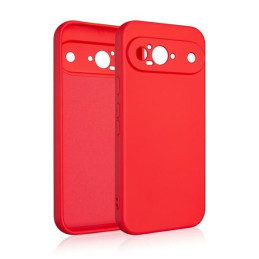 Etui Beline Silicone do Google Pixel 9 czerwone