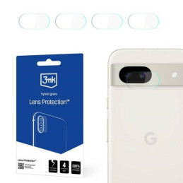 Szkło na obiektyw aparatu 3mk Lens Protection do Google Pixel 8A 5G, 4szt