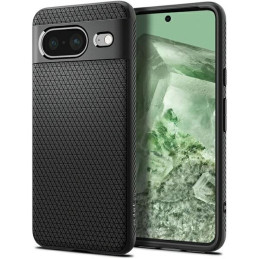 Etui Spigen Liquid Air do Google Pixel 8, czarny matowy