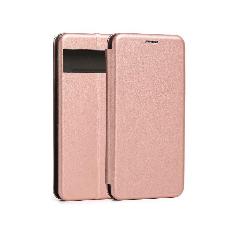 Etui Beline Book Magnetic do Google Pixel 7 różowo-złote