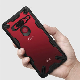 Etui Ringke Fusion X do LG G8 ThinQ czarne