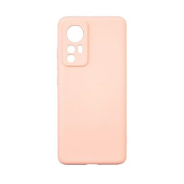 Etui Beline Silicone do Xiaomi 12 różowo-złote