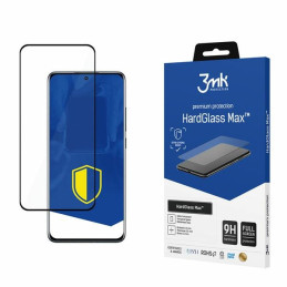 Szkło Hartowane 3MK HardGlass Max do Xiaomi 12 5G, czarna ramka