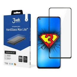 Szkło hartowane 3MK HardGlass Max Lite do Xiaomi Mi 10T/ Mi 10T Pro/Mi 10T Lite, czarna ramka