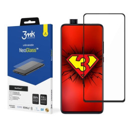 Szkło Hybrydowe 3MK NeoGlass do Xiaomi Mi 9T Pro, czarne