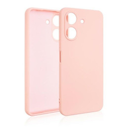Etui Beline Silicone do Xiaomi Redmi 13C różowo-złote