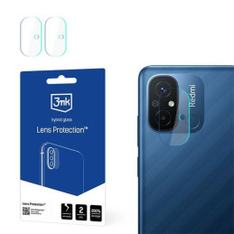 Szkło na obiektyw aparatu 3mk Lens Protection do Xiaomi Redmi 12C, 4szt