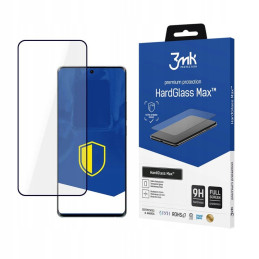 Szkło Hartowane 3MK HardGlass Max do Xiaomi Redmi 10 5G, czarna ramka