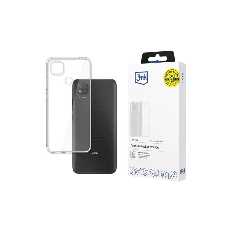 Etui 3MK Clear Case do Xiaomi Redmi 9C, przezroczyste
