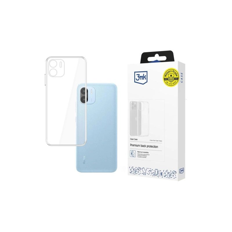 Etui 3MK Clear Case do Xiaomi Redmi A2, przezroczyste
