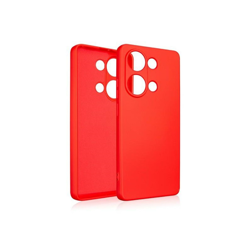 Etui Beline Silicone do Poco M6 Pro 4G czerwone