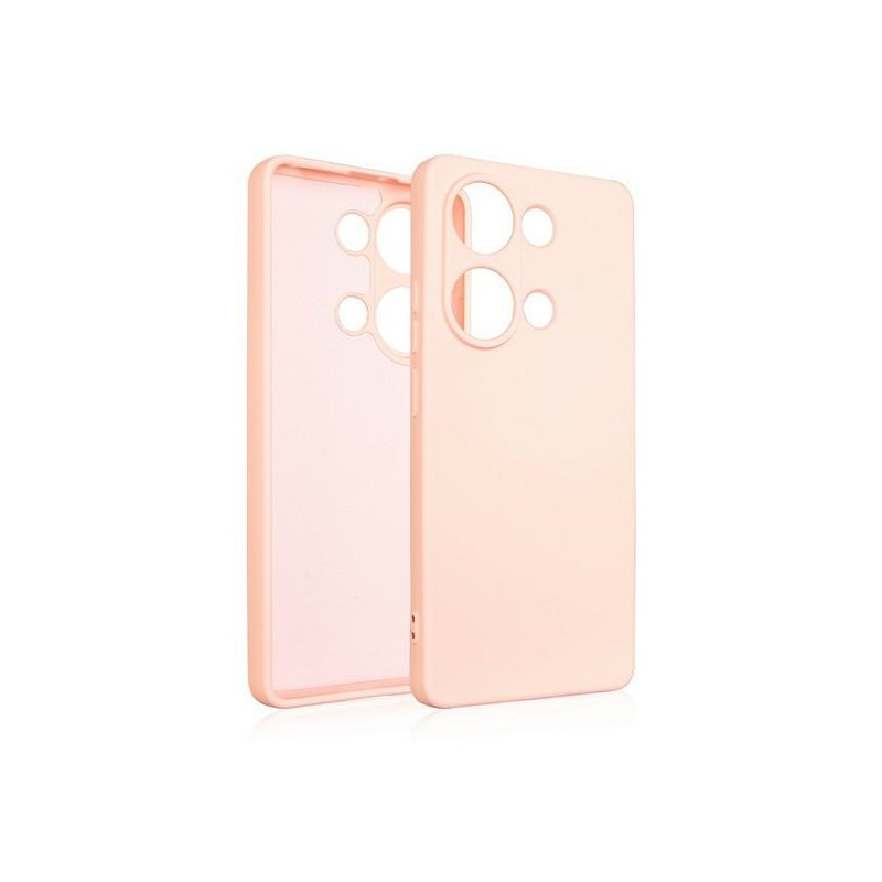 Etui Beline Silicone do Poco M6 Pro 4G różowo-złote
