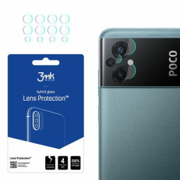 Szkło na obiektyw aparatu 3mk Lens Protection do Xiaomi Poco M5, 4szt