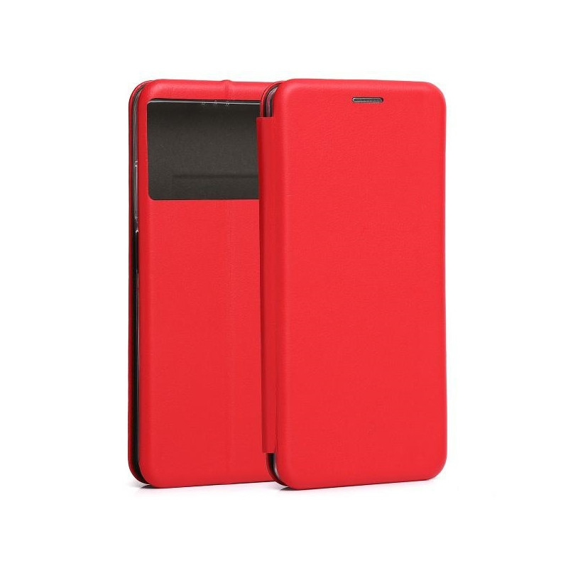 Etui Beline Book Magnetic do Xiaomi Poco M5 czerwone