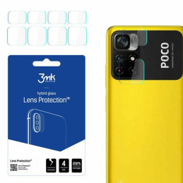Szkło na obiektyw aparatu 3mk Lens Protection do Xiaomi POCO M4 Pro, 4szt