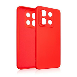 Etui Beline Silicone do Poco X6 czerwone
