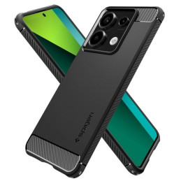 Etui Spigen Rugged Armor do Xiaomi Redmi Note 13 Pro 5G / Poco X6 5G czarne