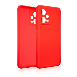Etui Beline Silicone do Xiaomi Redmi Note 12 5G / Poco X5 5G czerwone