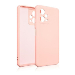 Etui Beline Silicone do Xiaomi Redmi Note 12 5G / Poco X5 5G różowo-złote