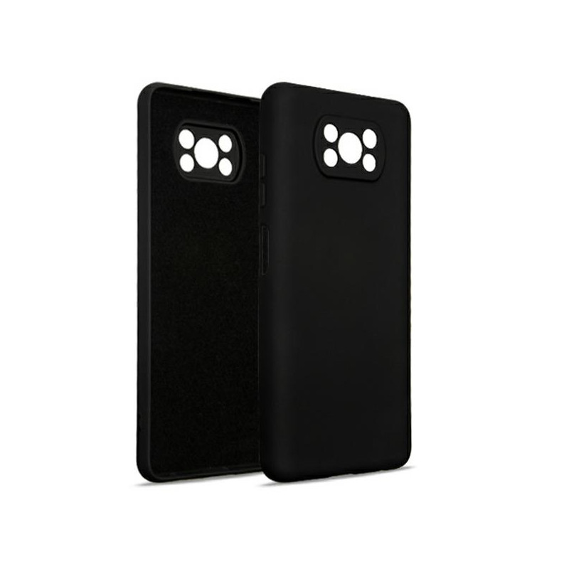 Etui Beline Silicone do Xiaomi Poco X3 Pro czarne