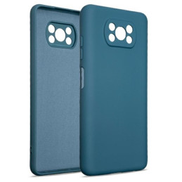 Etui Beline Silicone do Xiaomi Poco X3, niebieskie