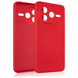 Etui Beline Silicone do Poco F7 Pro czerwony