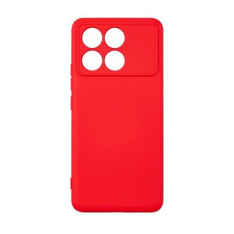 Etui Beline Silicone do Xiaomi Poco F6 Pro czerwone