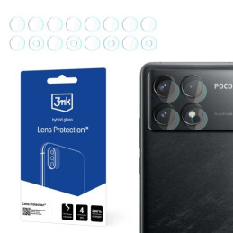 Szkło na obiektyw aparatu 3mk Lens Protection do Poco F6 Pro, 4szt