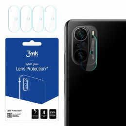 Szkło na obiektyw aparatu 3mk Lens Protection do Xiaomi Poco F3 5G, 4szt