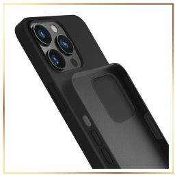 Etui 3MK Silicone Case do Xiaomi Redmi Note 13 Pro 5G, czarne