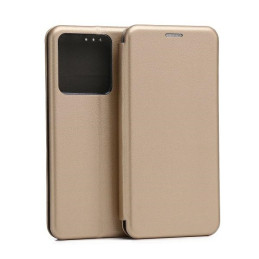 Etui Beline Book Magnetic do Xiaomi Redmi Note 13 5G złote