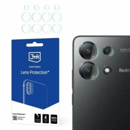 Szkło na obiektyw aparatu 3mk Lens Protection do Redmi Note 13 4G, 4szt
