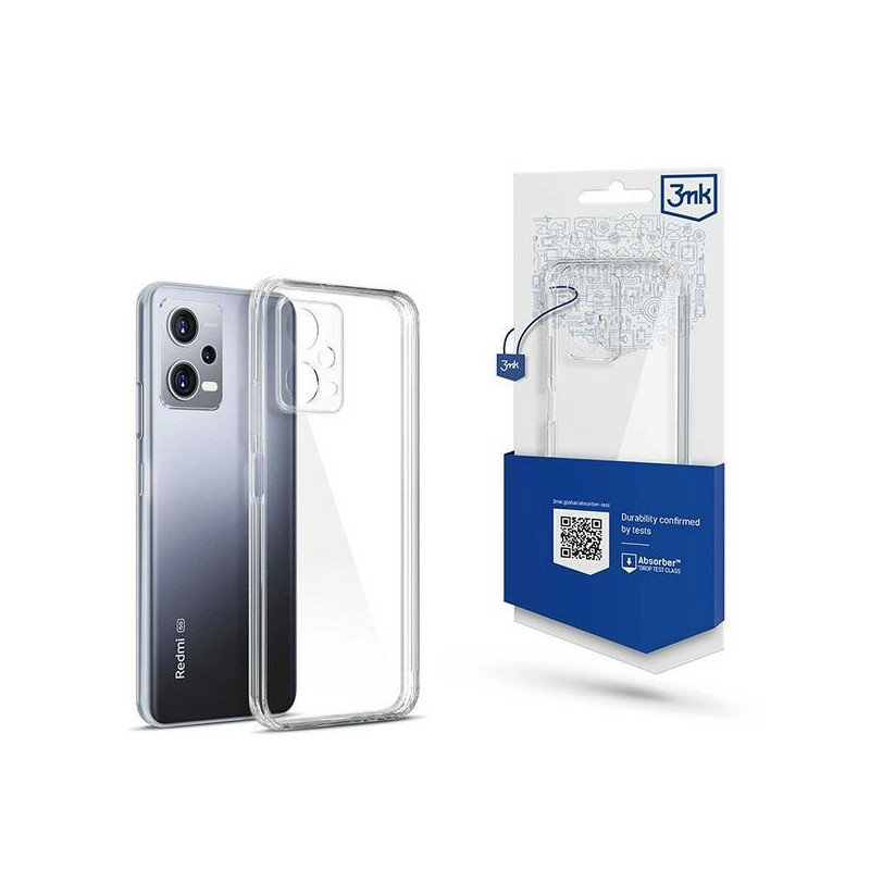Etui 3MK Clear Case do Redmi Note 12 Pro+, przezroczyste
