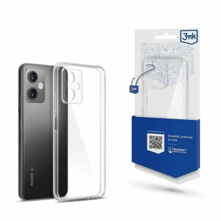 Etui 3MK Clear Case do Redmi Note 12 5G, przezroczyste