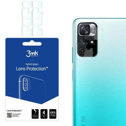 Szkło na obiektyw aparatu 3mk Lens Protection do Xiaomi Redmi Note 11 5G, 4szt