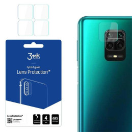 Szkło na obiektyw aparatu 3mk Lens Protection do  Xiaomi Redmi Note 9 Pro Max, 4szt