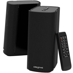 Creative Głośniki bezprzewodowe 2.0 T100 Bluetooth 5.0 czarne