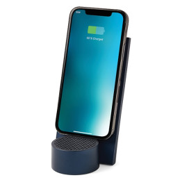 Lexon City Energy Pro Ładowarka indukcyjna 10W z głośnikiem bluetooth ciemnoniebieskie