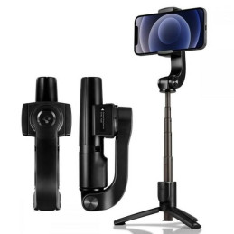 Uchwyt Selfie Stick Spigen Gimbal Tripod S610W, czarny