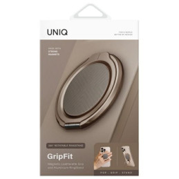 Uchwyt Magnetyczny UNIQ Gripfit 360 Mount&Kickstand, szary
