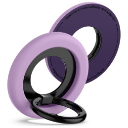 Uchwyt ring stand do telefonu na palec, Spigen Nano Pop Nano, do MagSafe fioletowy