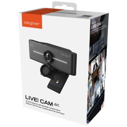 Kamera internetowa Creative 4K UHD czarna