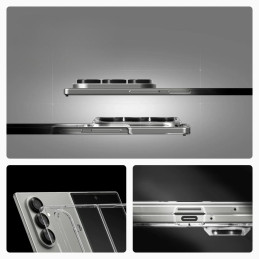 Etui Spigen AirSkin Mag MagSafe do Galaxy Z Fold7 przezroczysty