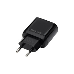 Ładowarka sieciowa Beline 1x USB-C 30W PD 3.0  BLNCB30L GaN + kabel lightning PD 3.0 czarna 