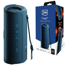 Głośnik bezprzewodowy 3MK Bluetooth 5.3 Fuego 30W IPX7, granatowy